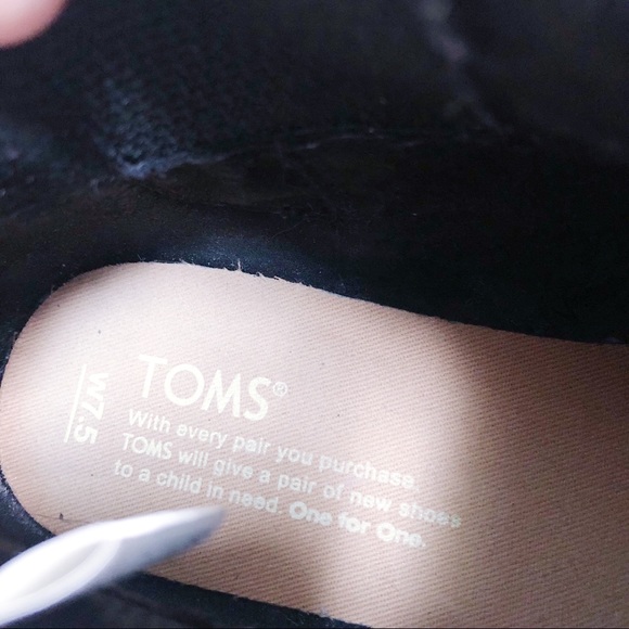 TOMS • Ella chelsea boot black suede leather ankle bootie slip on - Picture 5 of 13